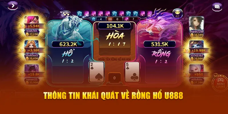 Thông tin khái quát về Rồng Hổ U888